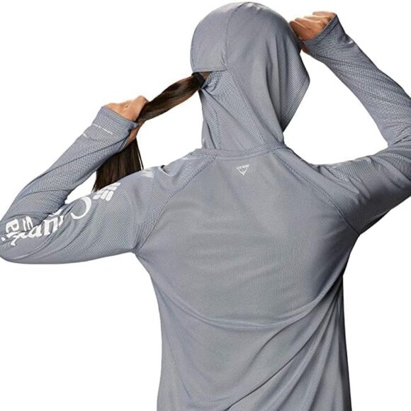 🆕Columbia Women's Tidal Deflector Hoodie, XXL- Harbor Blue, Brand NEW, Authenti - Picture 4 of 6